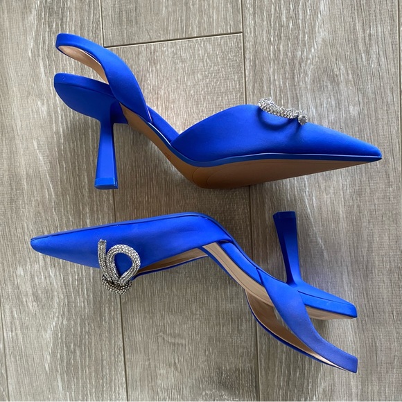 Blue Zara Heels - Picture 2 of 3